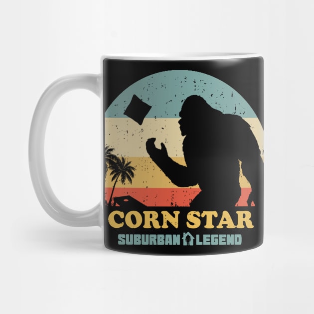 Bigfoot Cornhole Corn Star Suburban Legend by Bigfinz